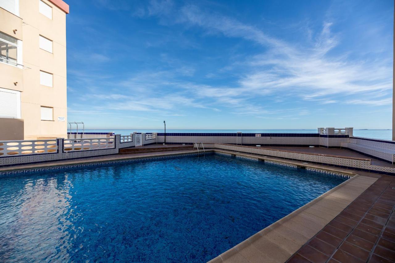 Bright Studio With The Seaview And Swimming Pool Apartment Ла Манга Дел Мар Менор Екстериор снимка